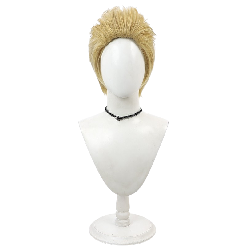 White Smoke Ja Wangnan Cosplay Wig - Tower of God (Yellow Teased Top) (FEVERCOS)