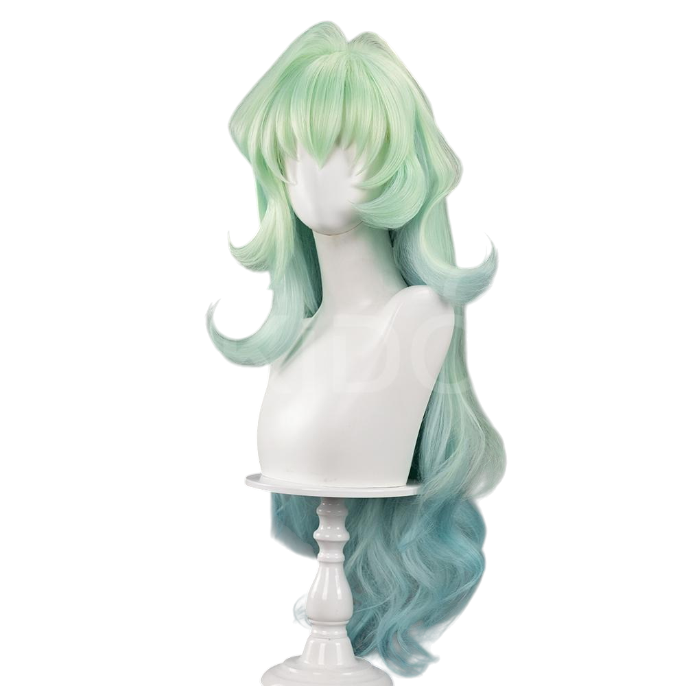 White Smoke Scanty Cosplay Wig - Panty & Stocking with Garterbelt (Teased Roots Layered Gradient) (FEVERCOS)