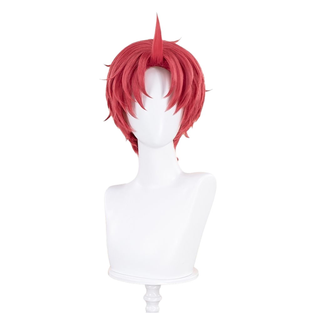 White Smoke Jin Enjoji (Jiji) Cosplay Wig - Dandadan (Teased Short) (FEVERCOS)