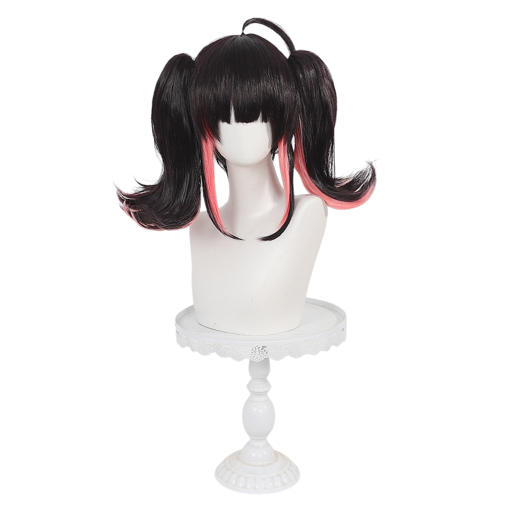 White Smoke Nangong Yu Cosplay Wig - Zenless Zone Zero (Detachable Ponytail Scalp) (FEVERCOS)