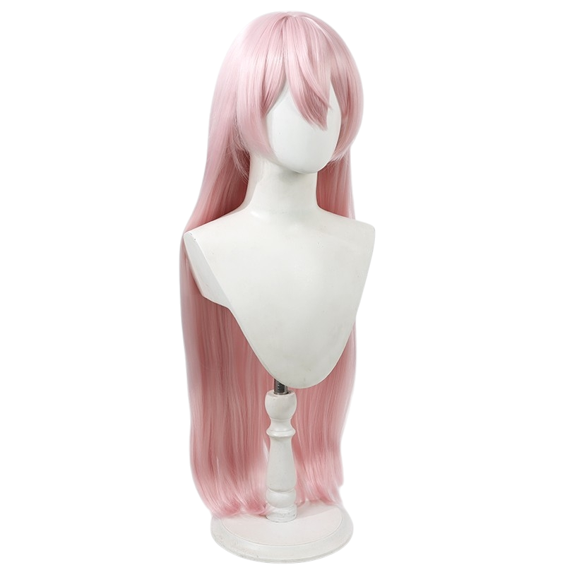 White Smoke Kyouka Uzen Cosplay Wig - Chained Soldier (Pink Long Scalp) (FEVERCOS)