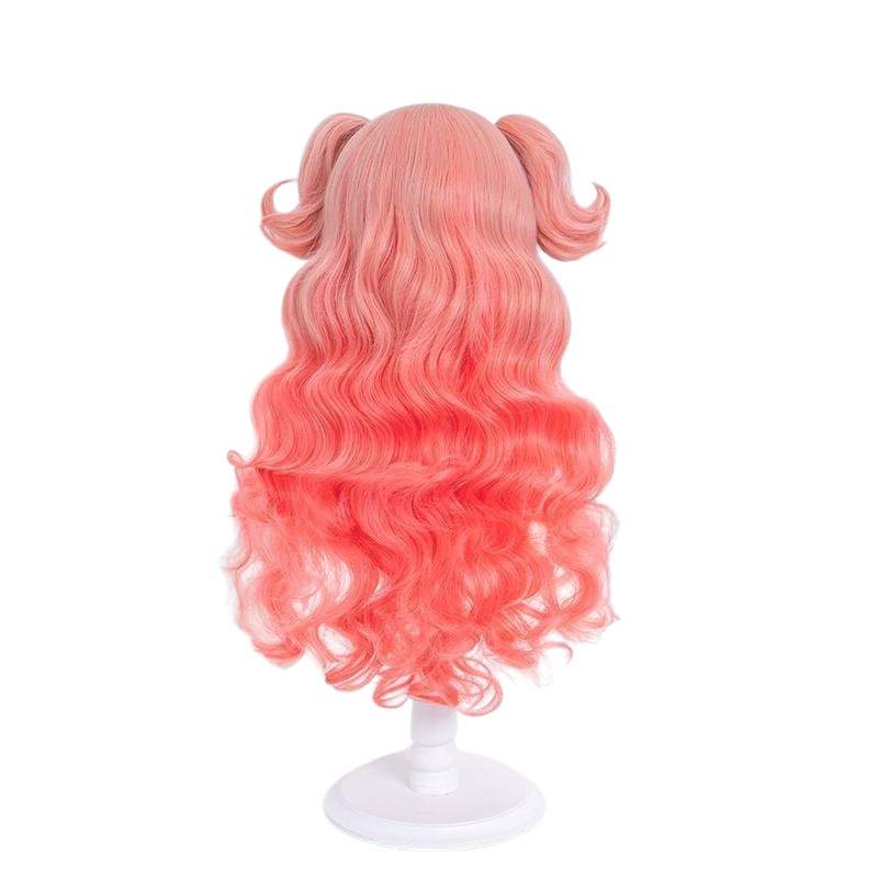White Smoke Tetia Cosplay Wig - Witch Hat Atelier (Pink Gradient Wavy) (FEVERCOS)