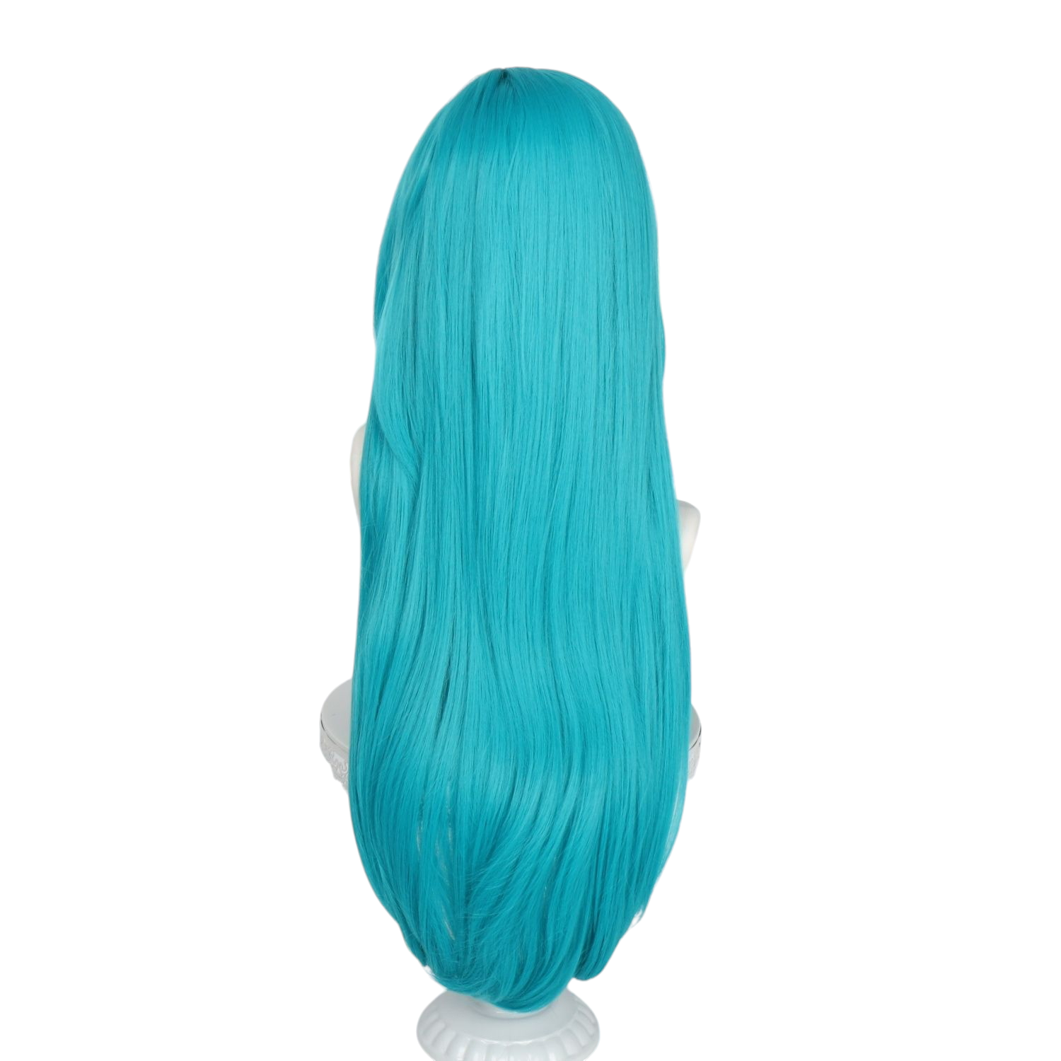 White Smoke Mint Cosplay Wig - Urban Anomaly (Pink Braided Rose Net) (FEVERCOS)