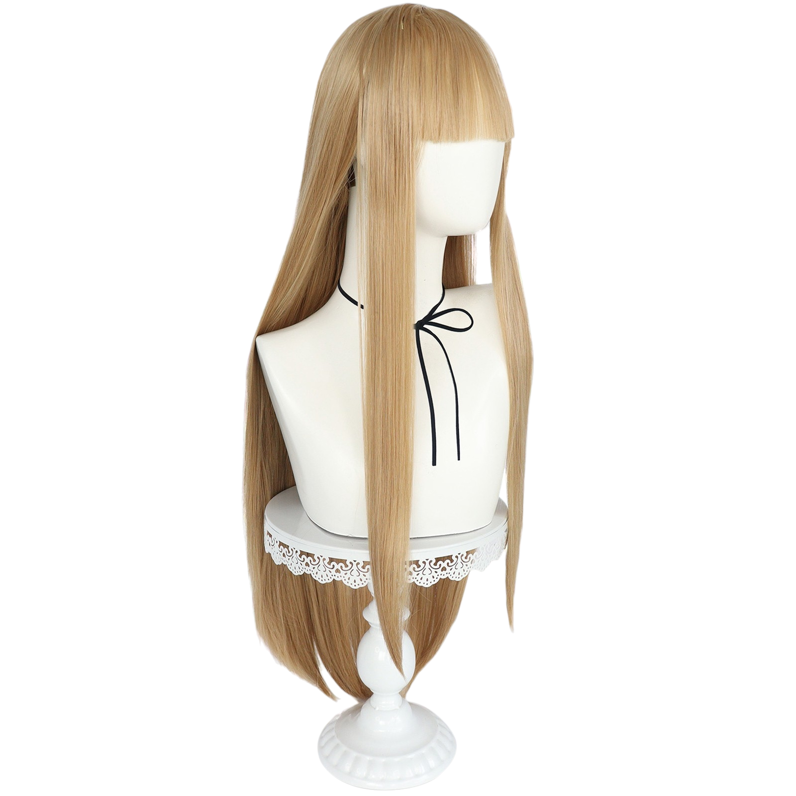Light Gray Viper Cosplay Wig - NIKKE: Goddess of Victory (Ash Brown/Pink Scalp) (FEVERCOS)
