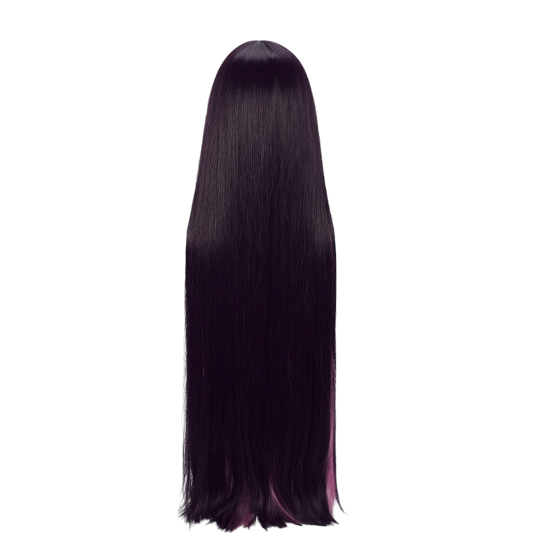 Black Otowa Kurogane Cosplay Wig - Rock is a Lady's Hobby (Two-Tone Split Long) (FEVERCOS)
