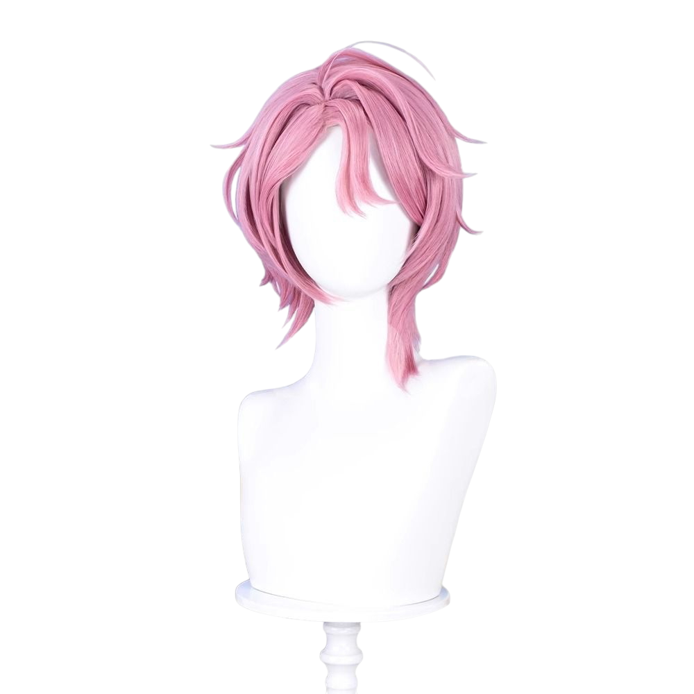 White Smoke Aira Shiratori Cosplay Wig - Dandadan (Side Part Scalp) (FEVERCOS)