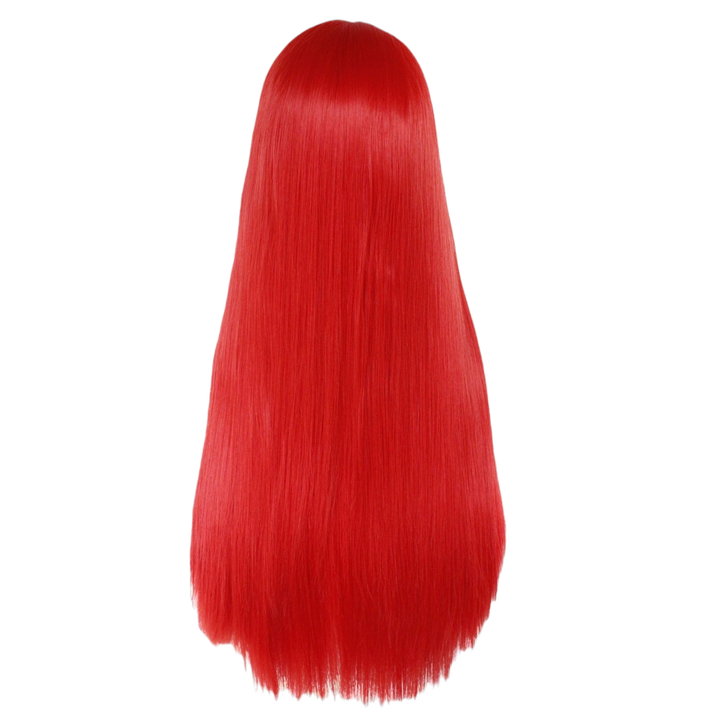 White Smoke Sally Cosplay Wig - The Nightmare Before Christmas (Long Crimson Red) (FEVERCOS)