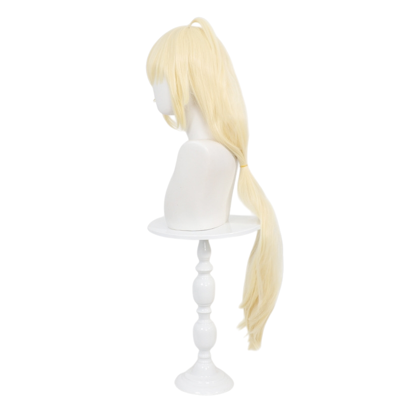 White Smoke Reed (Five-Star Ver.) Cosplay Wig - Arknights (Red Ponytail Scalp) (FEVERCOS)