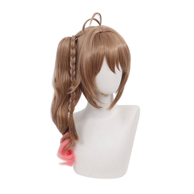 White Smoke Aldera Cosplay Wig - Arknights: Endfield (Gradient Ponytail Scalp) (FEVERCOS)