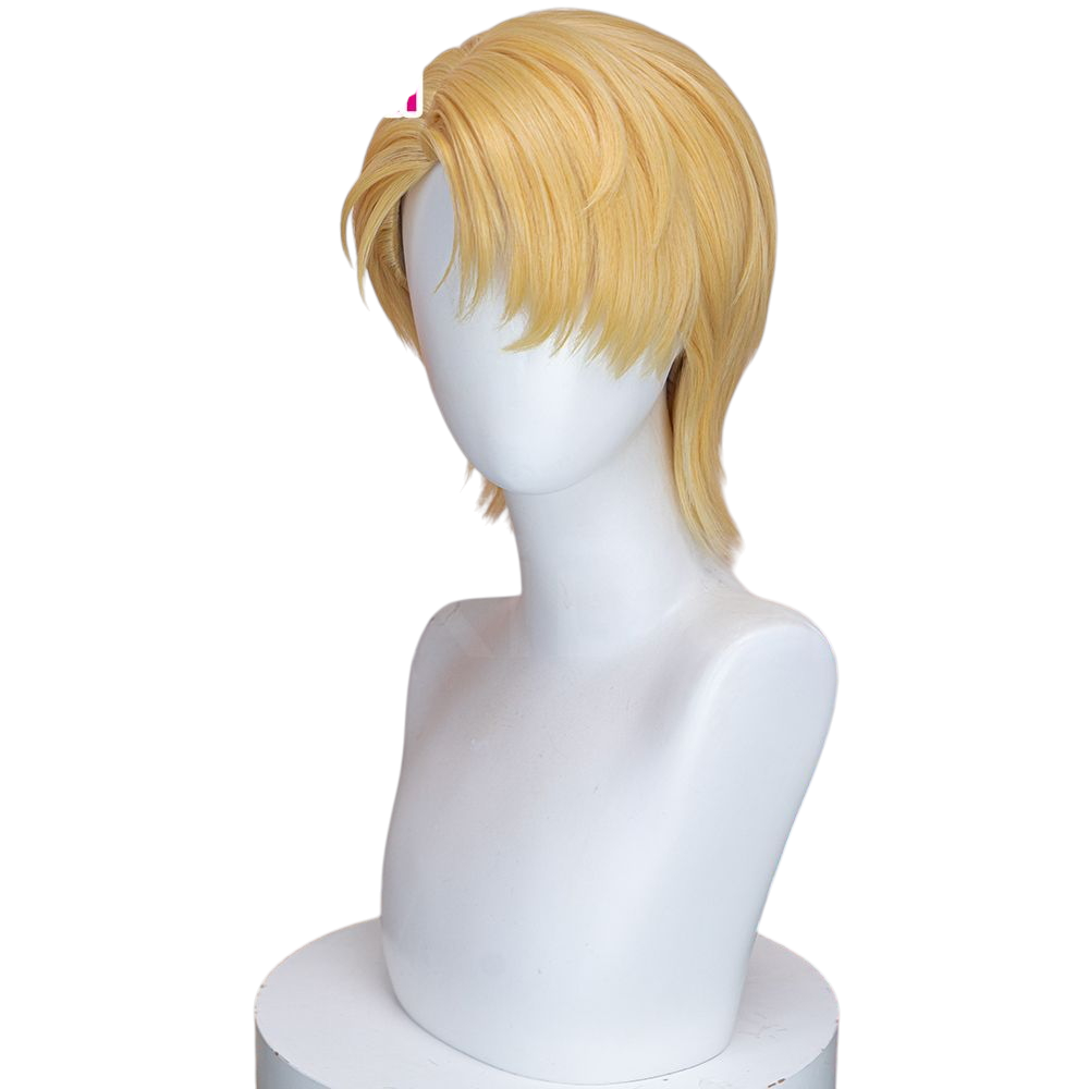 White Smoke Azami Rindou Cosplay Wig - Agents of the Four Seasons (Side Part Scalp Styling) (FEVERCOS)