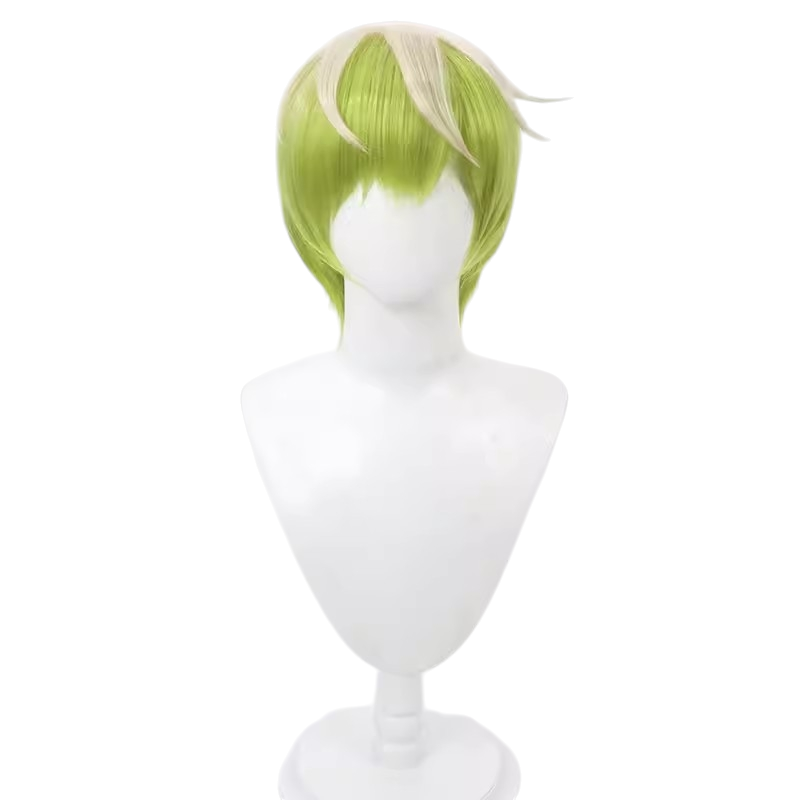 White Smoke Tenka Izumo Cosplay Wig - Chained Soldier (Silver Teased Top) (FEVERCOS)