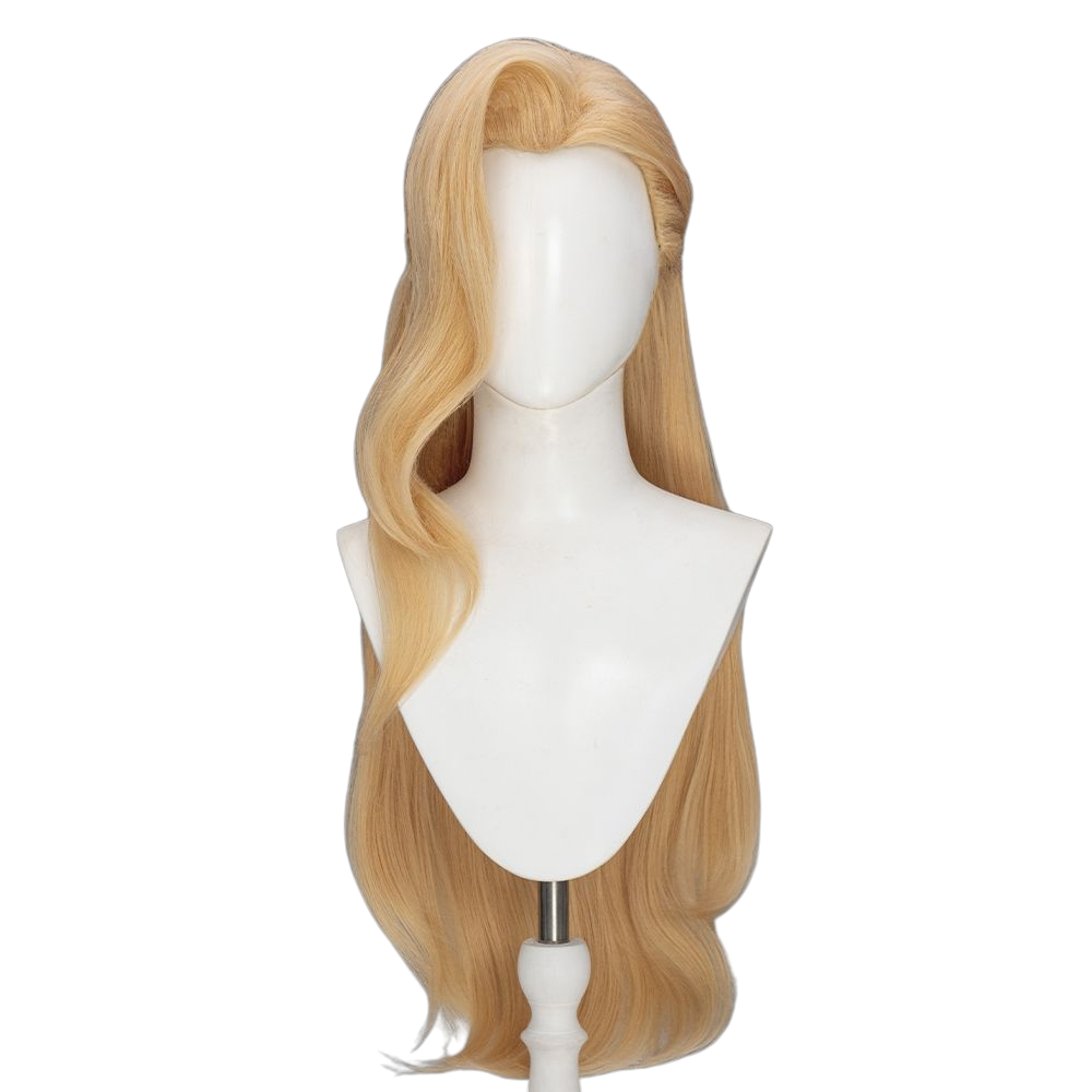 White Smoke Cloak Cosplay Wig - Marvel Rivals (80cm Black Teased Long) (FEVERCOS)