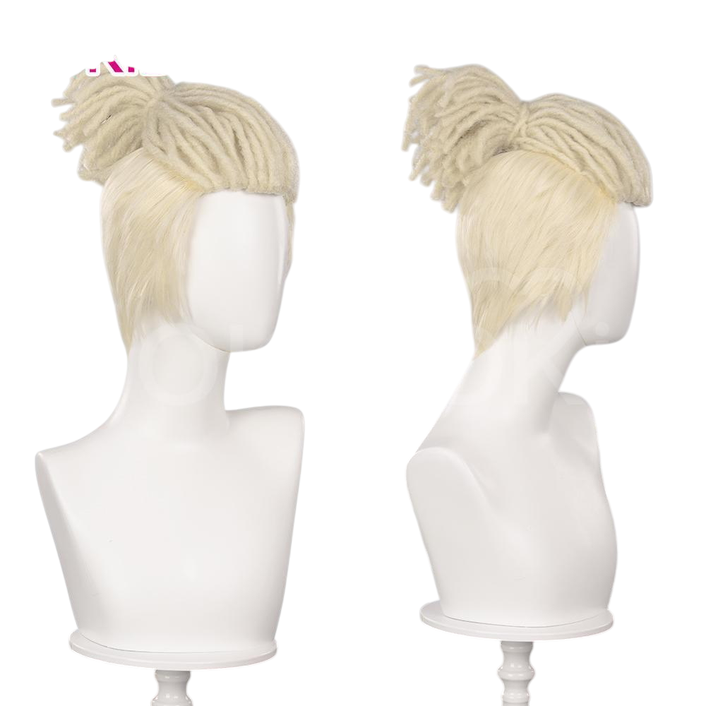 White Smoke Ekko Cosplay Wig - Arcane (White Dreadlocks) (FEVERCOS) LOL League of Legends