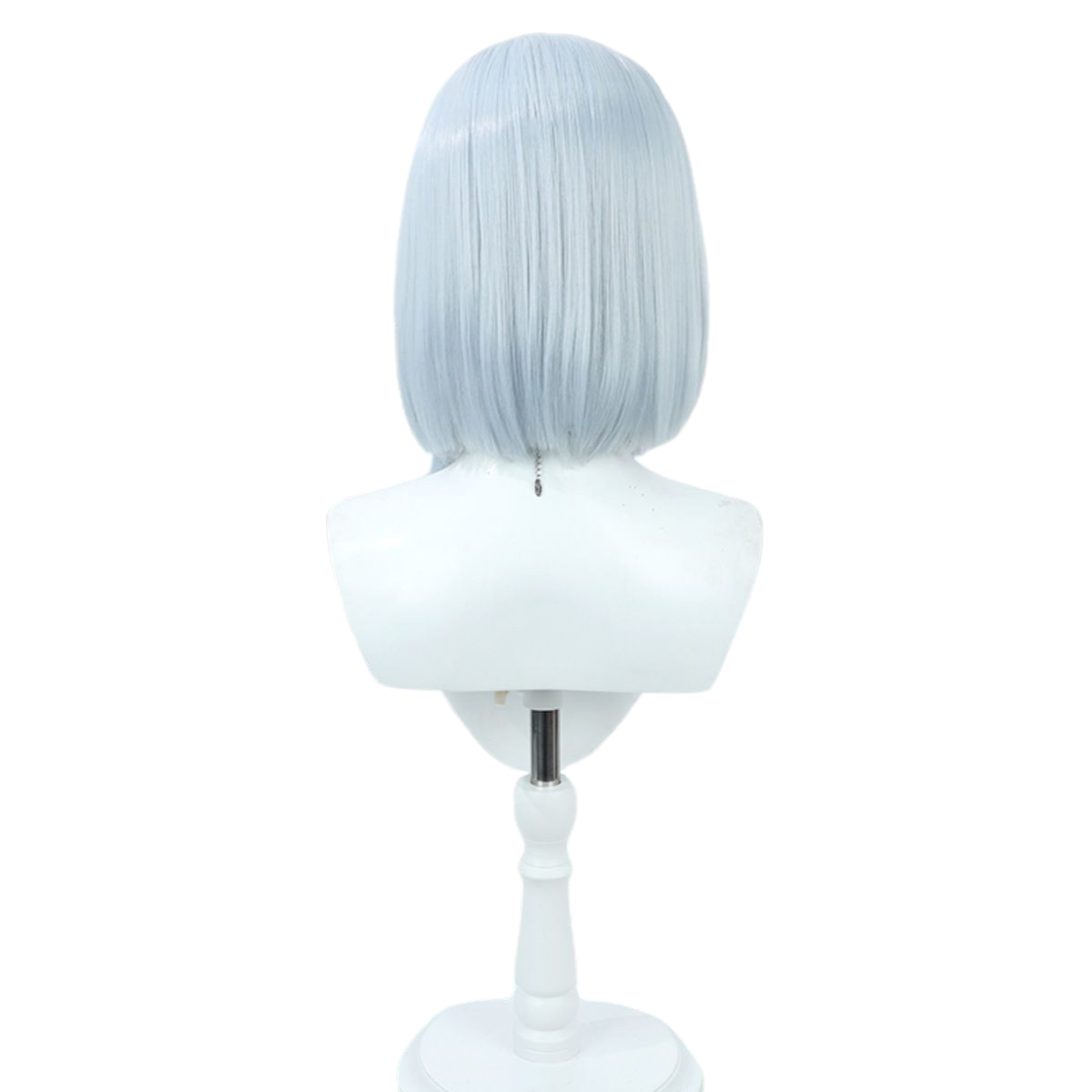 White Smoke Beta Cosplay Wig - The Eminence in Shadow (Silver Blue Bob Scalp) (FEVERCOS)