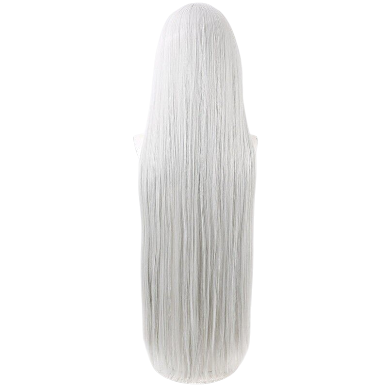 Gray Angelica Cosplay Wig - Library of Ruina (Silver White Loose Scalp) (FEVERCOS)