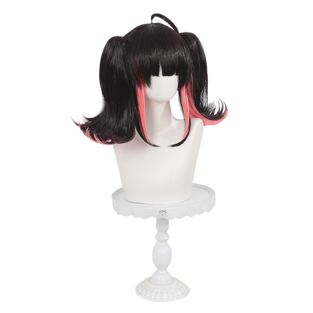 White Smoke Nangong Yu Cosplay Wig - Zenless Zone Zero (Detachable Ponytail Scalp) (FEVERCOS)
