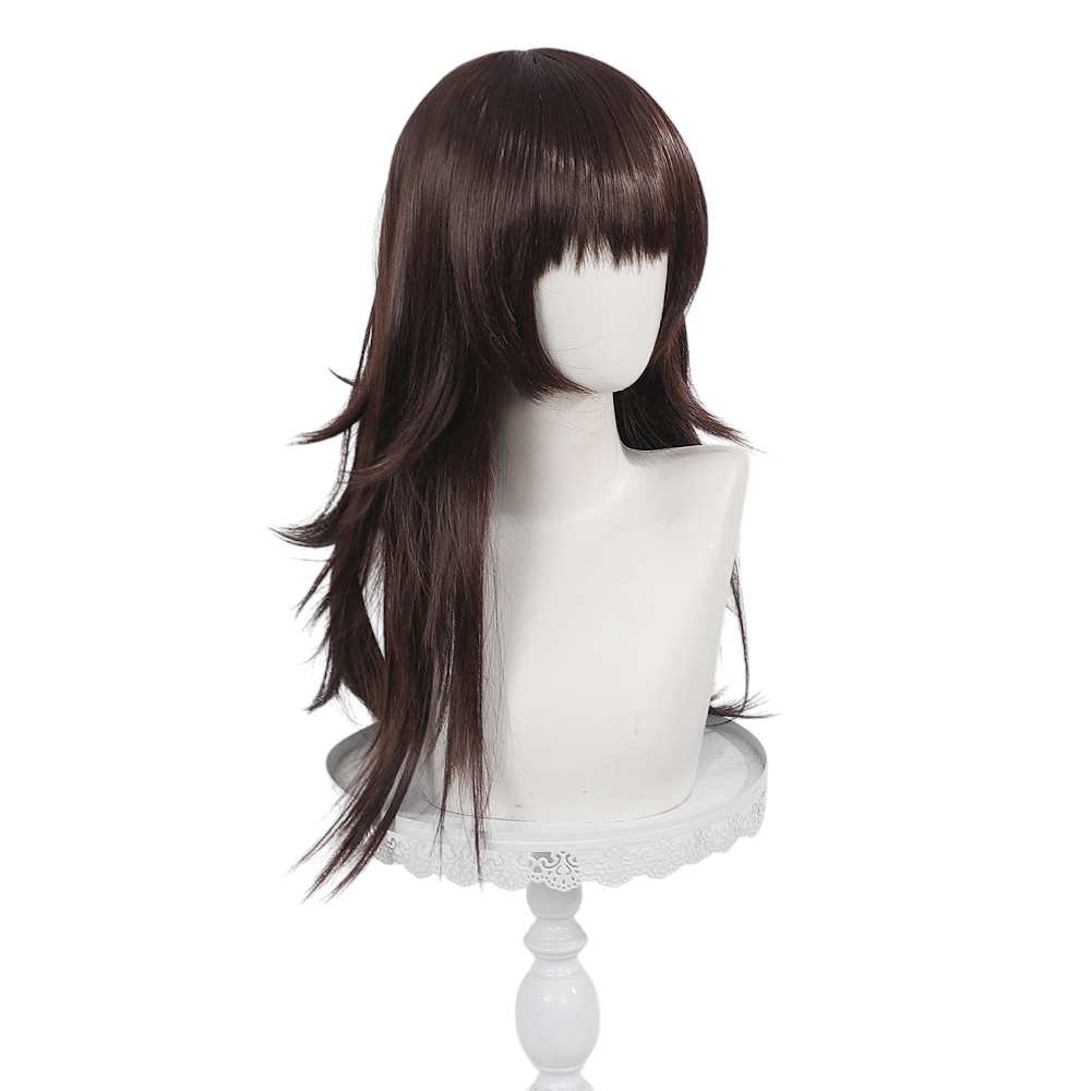 White Smoke Shinjiro Aragaki Cosplay Wig - Persona 3 (Brown Long Beanie Style) (FEVERCOS)
