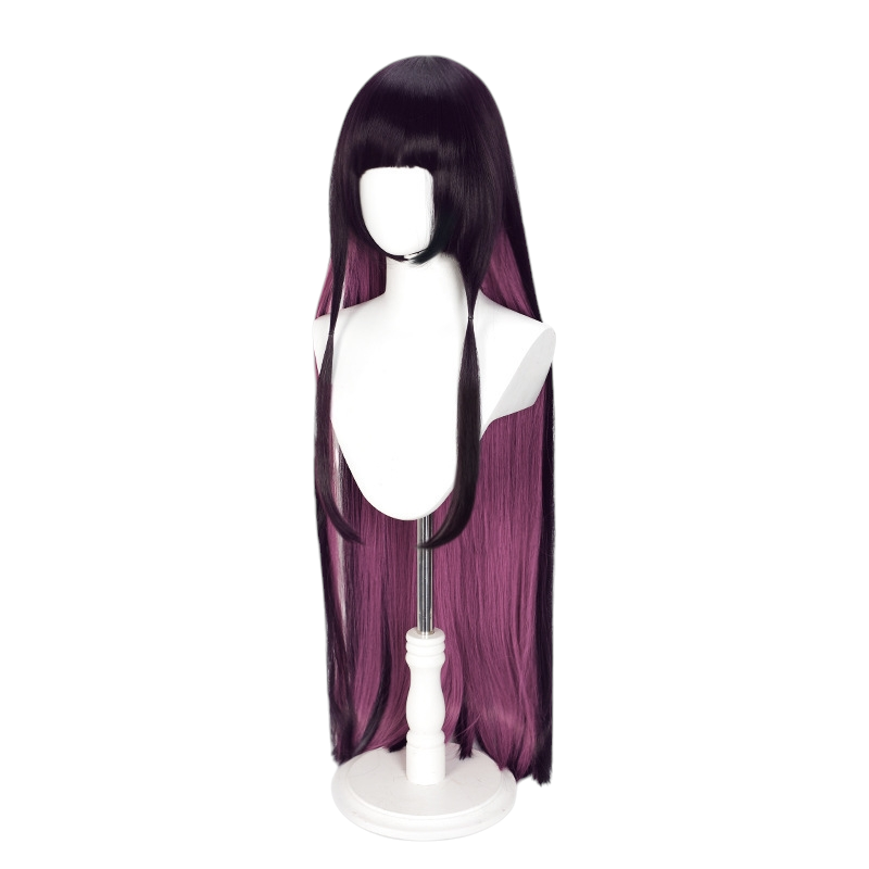 White Smoke Otowa Kurogane Cosplay Wig - Rock is a Lady's Hobby (Two-Tone Split Long) (FEVERCOS)