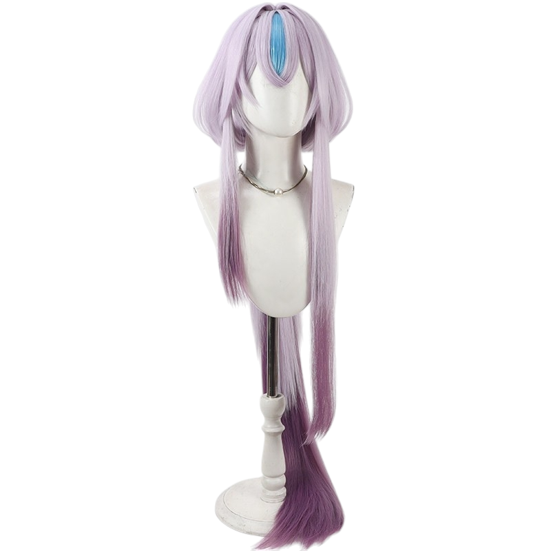 White Smoke Jun Cosplay Wig - Arknights (Extended Gradient Scalp) (FEVERCOS)