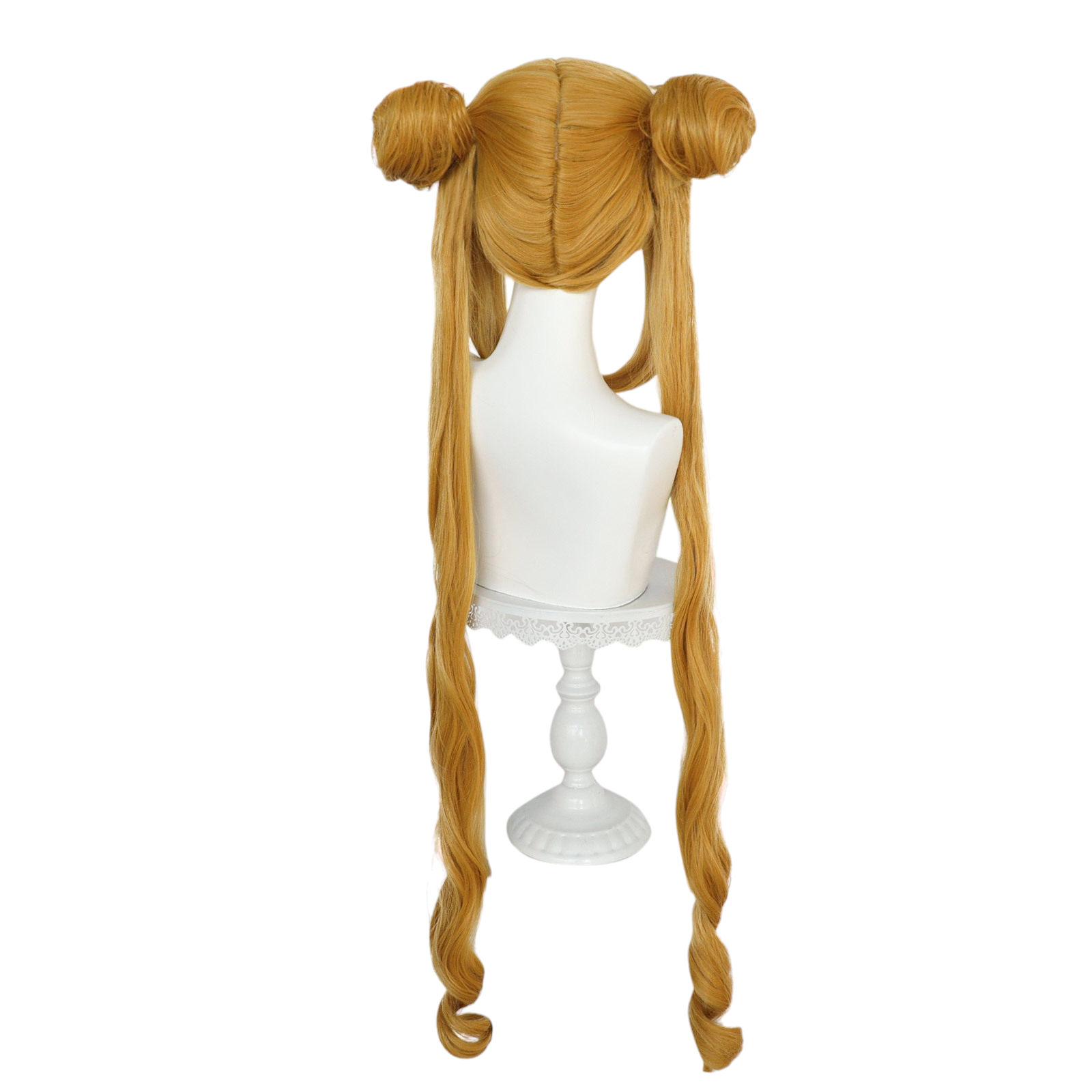 White Smoke Princess Zelda (Royal Ponytail) Cosplay Wig - The Legend of Zelda (Golden Blonde) (FEVERCOS)