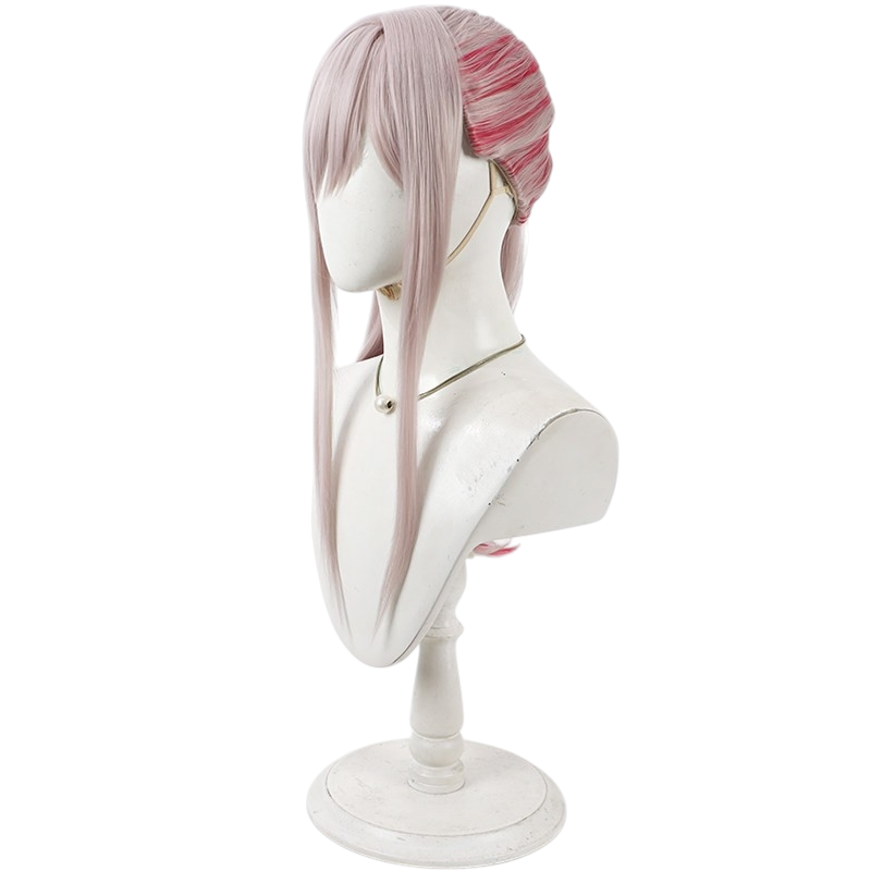 White Smoke Kaguya (Live Stage Ver.) Cosplay Wig - Kaguya Toki no Tsubasa Kaguya-sama: Love Is War(Detachable Ponytail Scalp) (FEVERCOS)