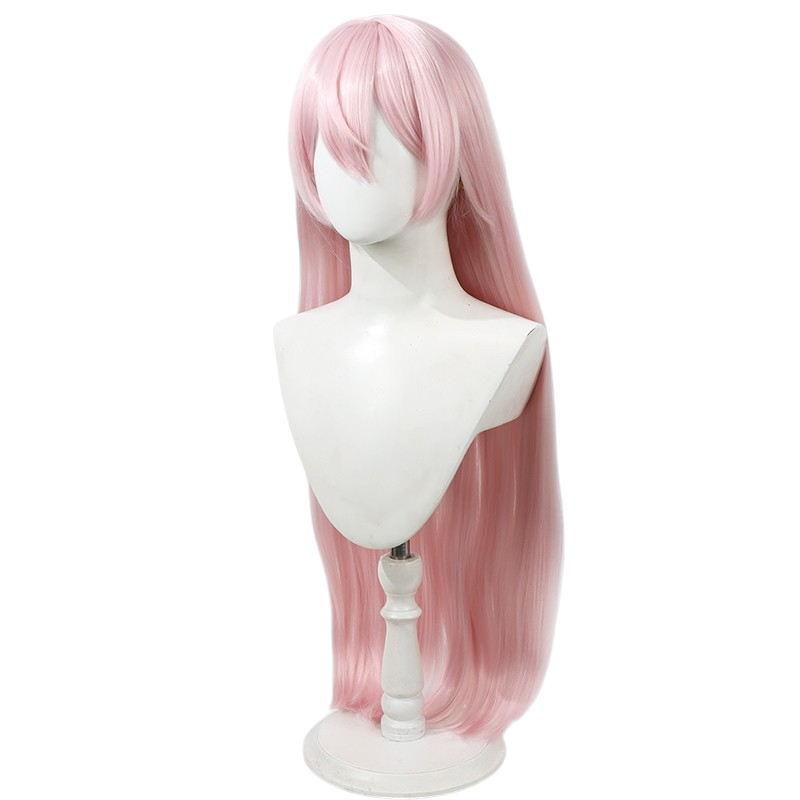 White Smoke Kyouka Uzen Cosplay Wig - Chained Soldier (Pink Long Scalp) (FEVERCOS)