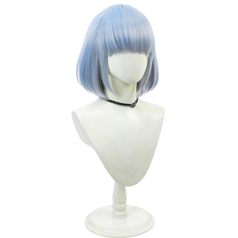 White Smoke Khun Aguero Agnes (Light Blue) Cosplay Wig - Tower of God (Bob Scalp) (FEVERCOS)