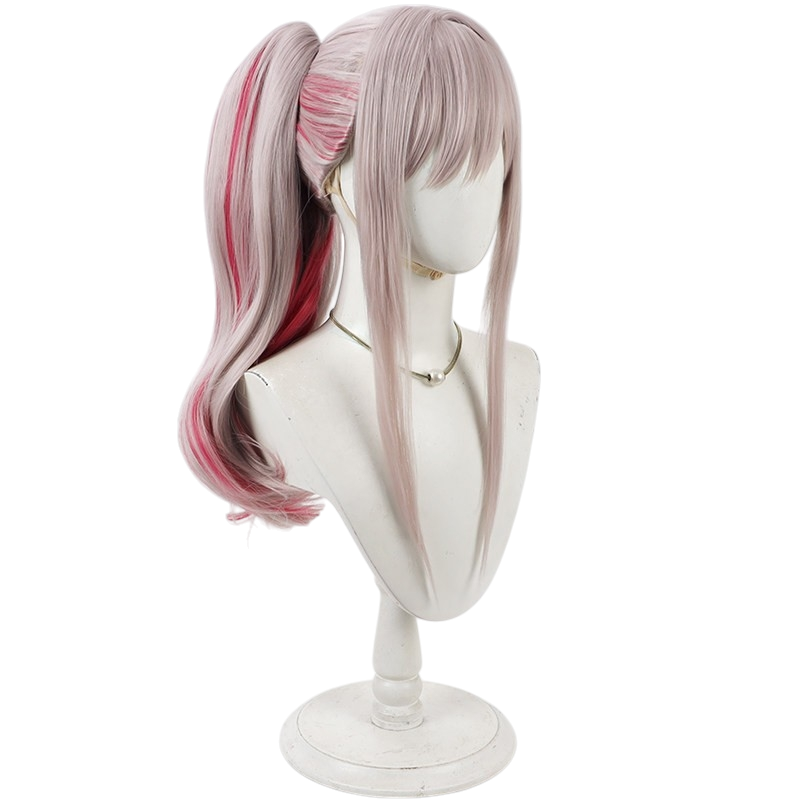 White Smoke Kaguya (Live Stage Ver.) Cosplay Wig - Kaguya Toki no Tsubasa Kaguya-sama: Love Is War(Detachable Ponytail Scalp) (FEVERCOS)