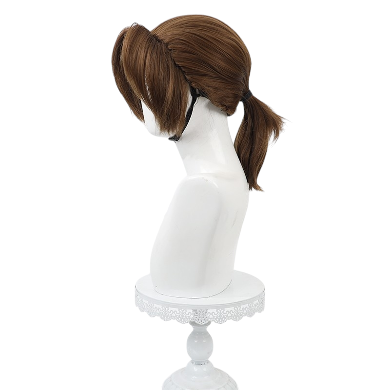 White Smoke Sein Cosplay Wig - Frieren: Beyond Journey's End (Dark Brown Teased Braid) (FEVERCOS)