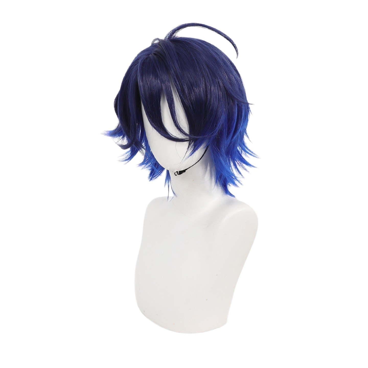 White Smoke Chitose Kanra Cosplay Wig - Ensemble Stars!! (Gradient Short Scalp) (FEVERCOS)