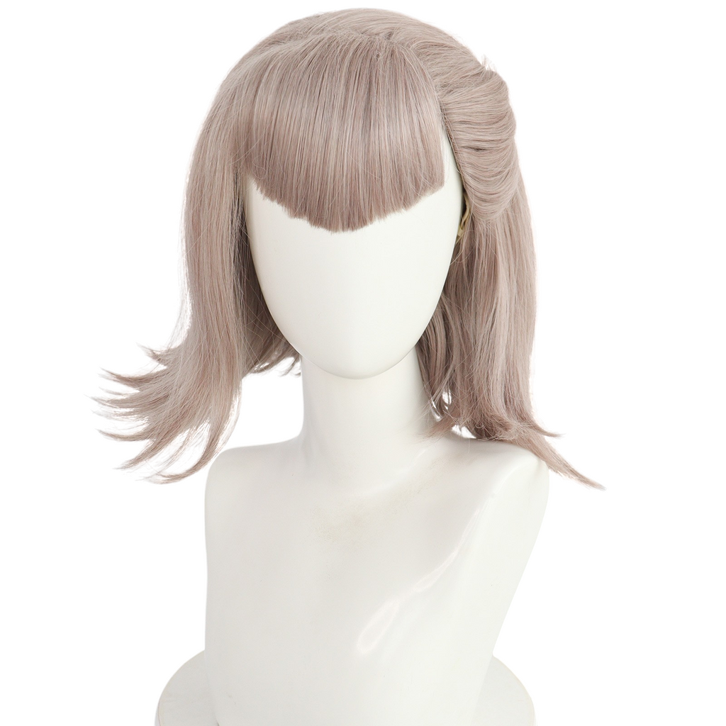 Light Gray Halara Nightmare Cosplay Wig - Rain Code (Purple/Blue Styled) (FEVERCOS)