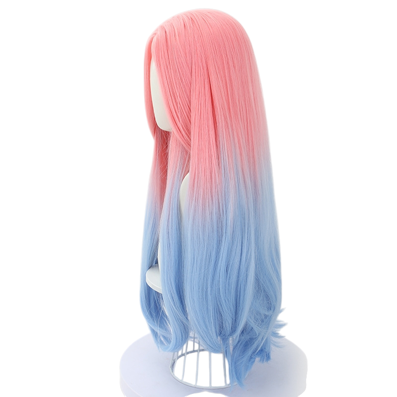 White Smoke Mizi Cosplay Wig - Alien Stage (Clematis Pink Gradient) (FEVERCOS)