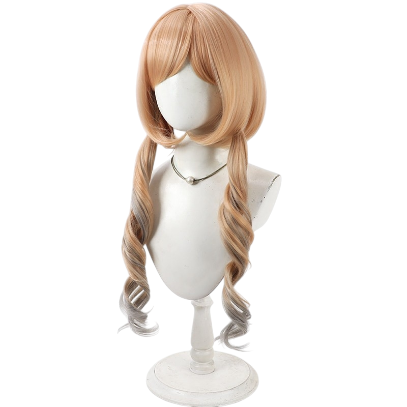 White Smoke Eli Conifer Cosplay Wig - Nijisanji / VTuber (Green Scalp Style) (FEVERCOS)