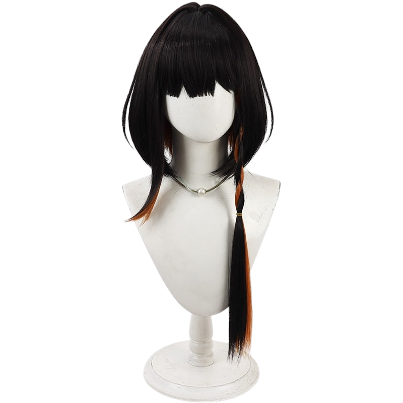 White Smoke Cangjie (Jie) Cosplay Wig - Arknights (Gradient Scalp Style) (FEVERCOS)