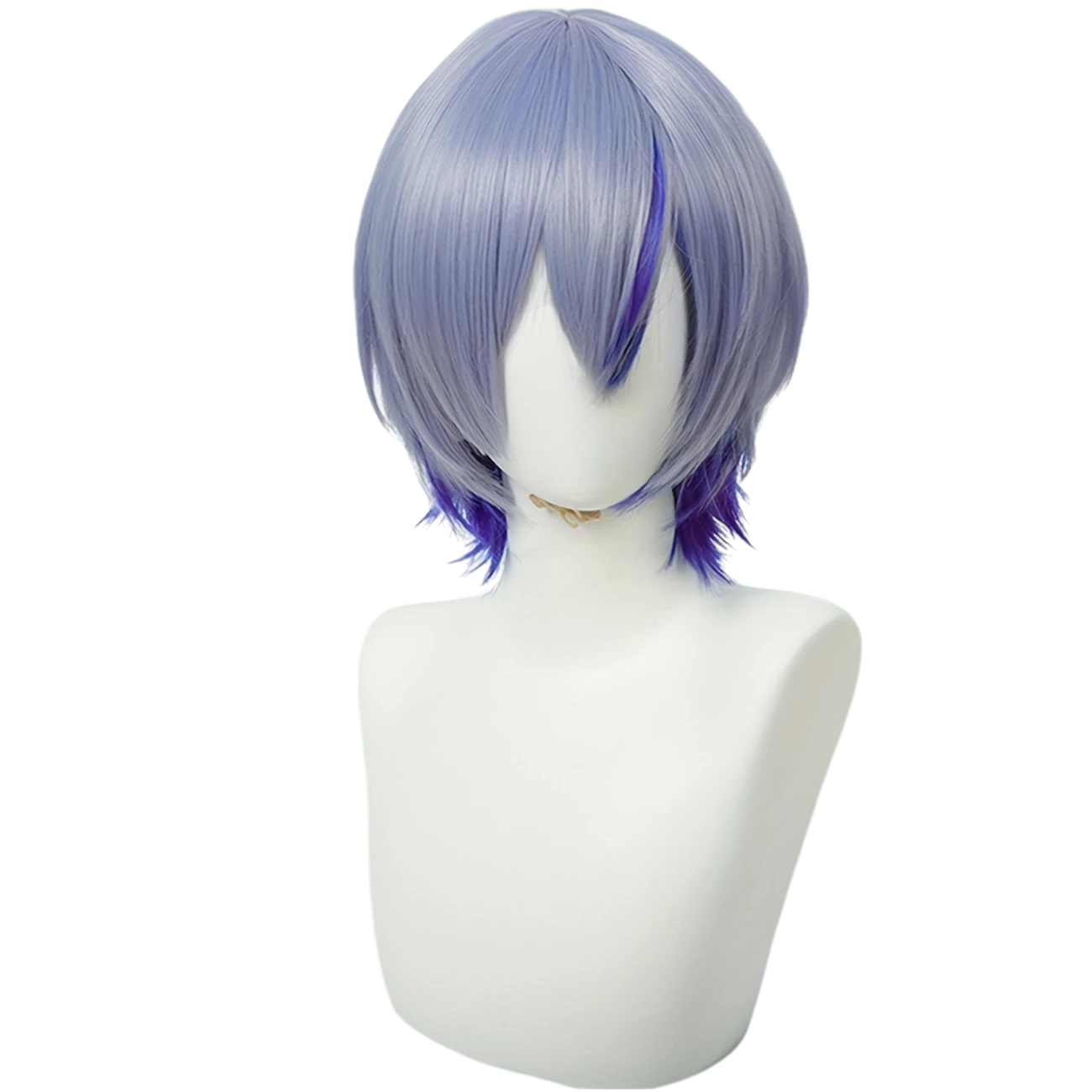 White Smoke Koyanagi Rou Cosplay Wig - Nijisanji / VTuber (Gradient Scalp Style) (FEVERCOS)