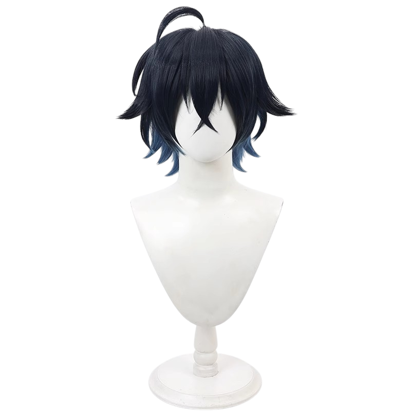White Smoke Will Serfort Cosplay Wig - Wistoria: Wand and Sword (Gradient Teased Short) (FEVERCOS)