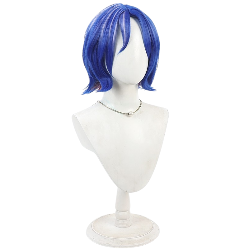White Smoke Shuji Ito Cosplay Wig - Mobile Suit Gundam (Multi-Color Scalp) (FEVERCOS)
