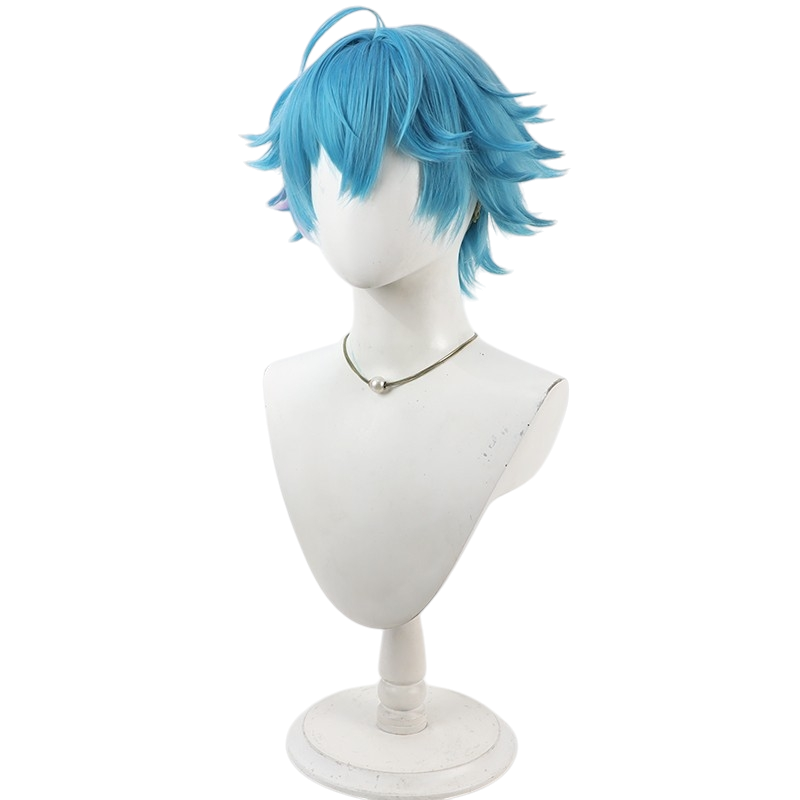 White Smoke Brant Cosplay Wig - Wuthering Waves (Gradient Flipped Spiky) (FEVERCOS)