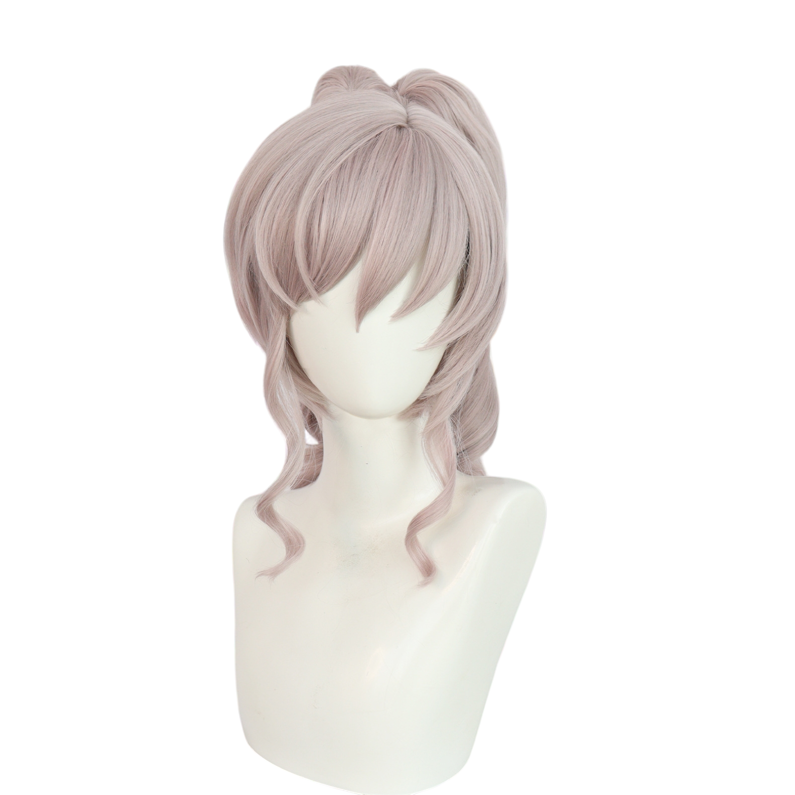 Light Gray Naomi Orthmann Cosplay Wig - Metallic Rouge (Brown Bob) (FEVERCOS)