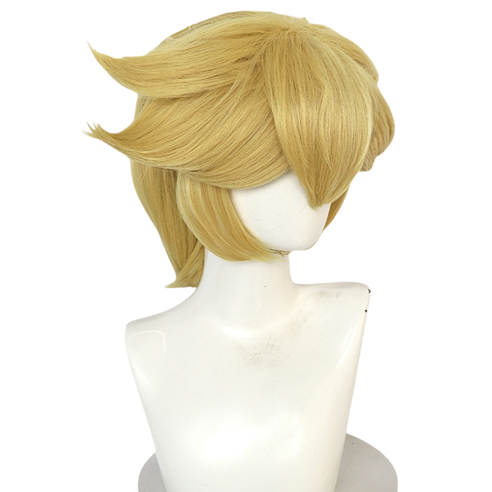Beige Shinobu Oshino (Ninja Momoko) Cosplay Wig - Monogatari Series (Golden Flipped) (FEVERCOS)