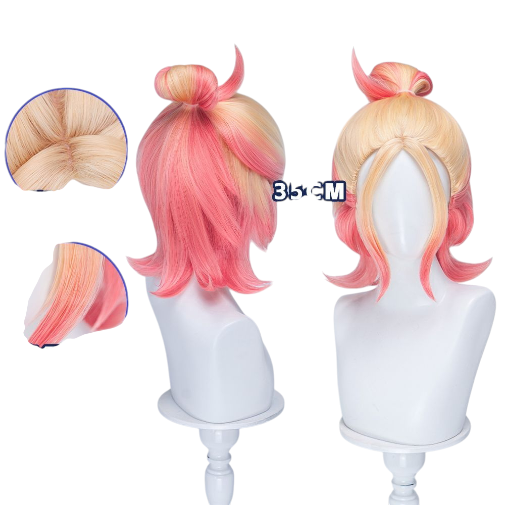 White Smoke Tani Cosplay Wig - Pokemon Legends: Z-A (Dyed Tied Up Scalp) (FEVERCOS) **[PRE-ORDER]**
