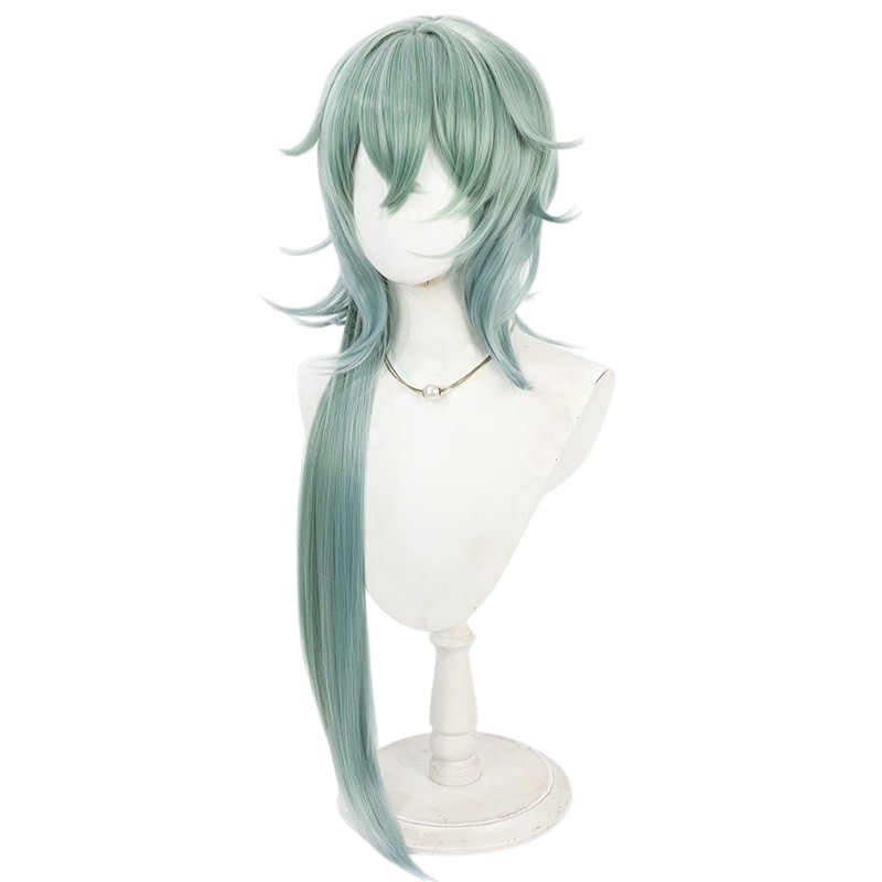 White Smoke Anaxagoras Cosplay Wig - Honkai: Star Rail (Gradient Scalp Style) (FEVERCOS)