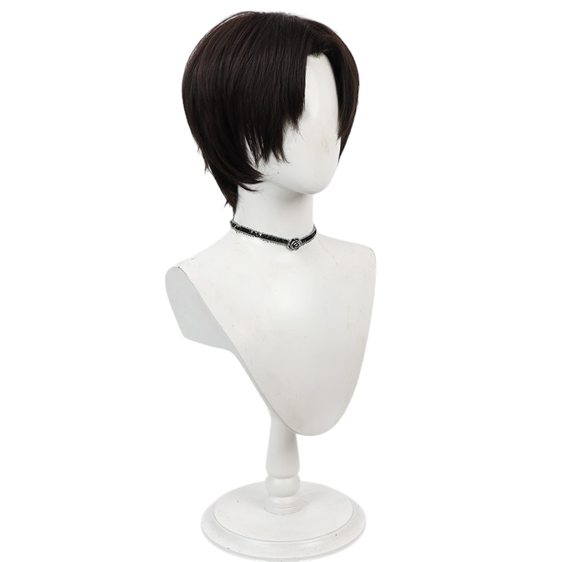 White Smoke Ryuji Taiga Cosplay Wig - Senpai is an Otokonoko (Dark Brown Teased) (FEVERCOS)