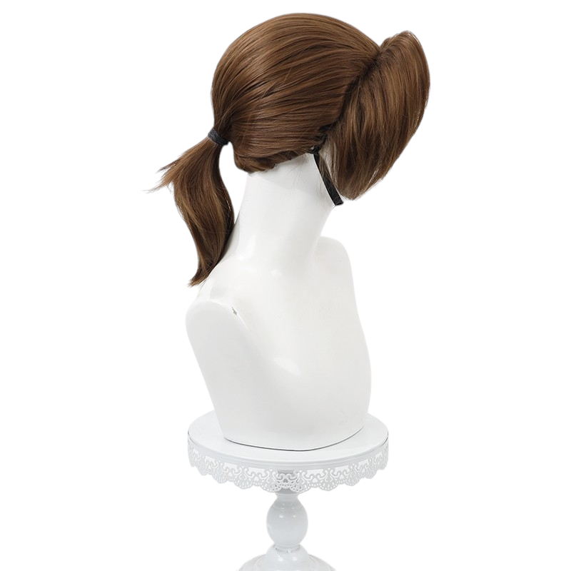 White Smoke Sein Cosplay Wig - Frieren: Beyond Journey's End (Dark Brown Teased Braid) (FEVERCOS)