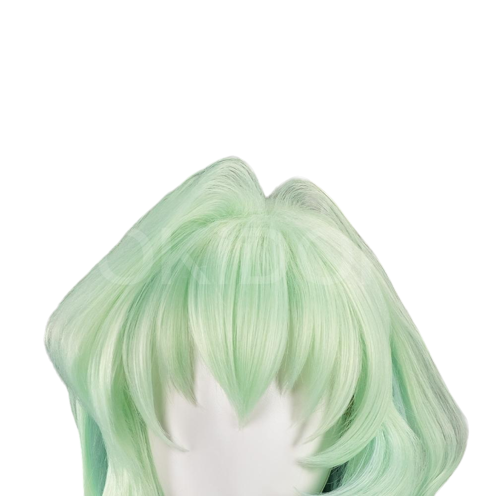 White Smoke Scanty Cosplay Wig - Panty & Stocking with Garterbelt (Teased Roots Layered Gradient) (FEVERCOS)