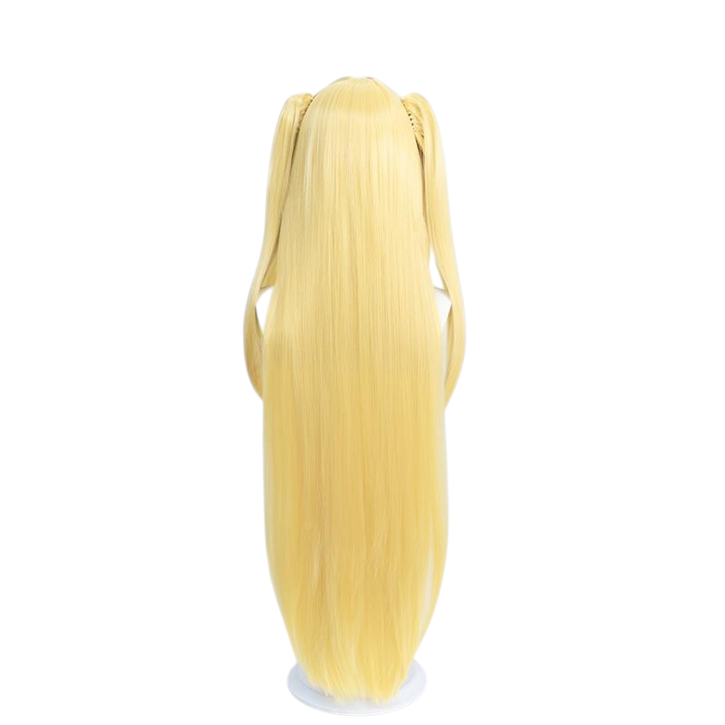 White Smoke Golden Darkness (Eve) Cosplay Wig - To LOVE-Ru (Blonde Simulation Scalp) (FEVERCOS)