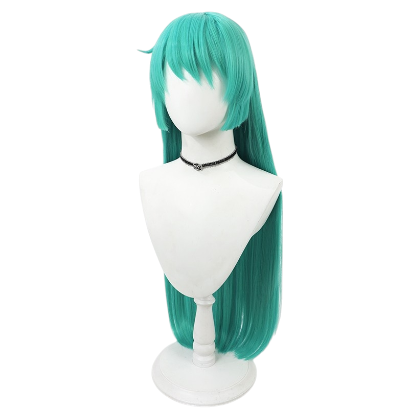 White Smoke Sayo Minakami Cosplay Wig - Gushing over Magical Girls (Magia Azul Blue Scalp) (FEVERCOS)