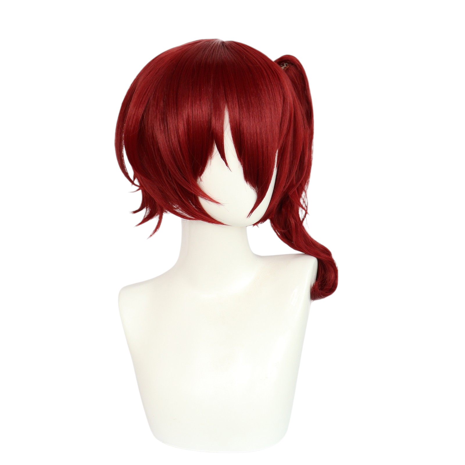 White Smoke Teruko Okura Cosplay Wig - Bungo Stray Dogs (Red/Pink Pigtails) (FEVERCOS)