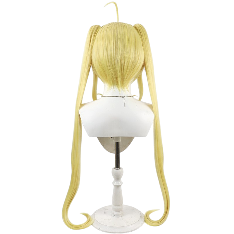 White Smoke Lucia Nanami Cosplay Wig - Mermaid Melody Pichi Pichi Pitch (Detachable Ponytails) (FEVERCOS)