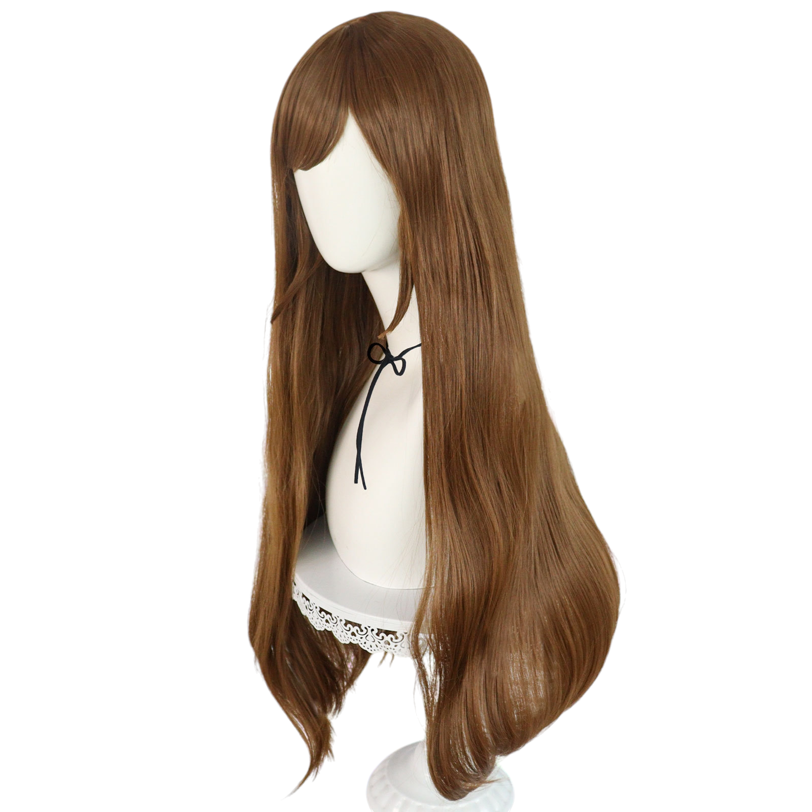 Dark Olive Green Hina Tachibana Cosplay Wig - Domestic Girlfriend (Brown Long) (FEVERCOS)